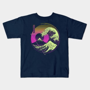 Glitch Wave Kids T-Shirt